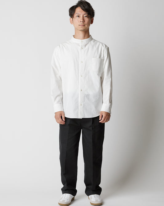 calm Stand collar Shirt(スタンドカラーシャツ)