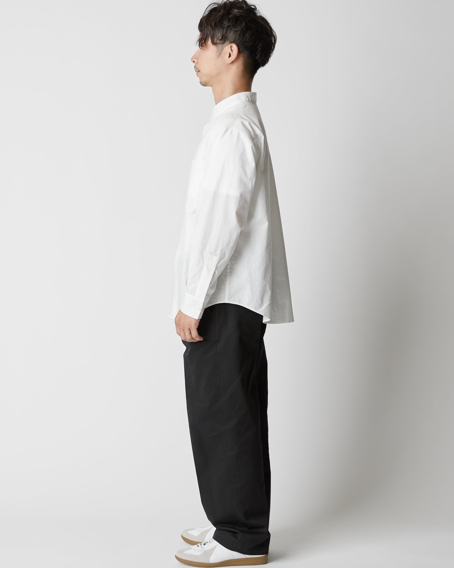 calm Stand collar Shirt(スタンドカラーシャツ)