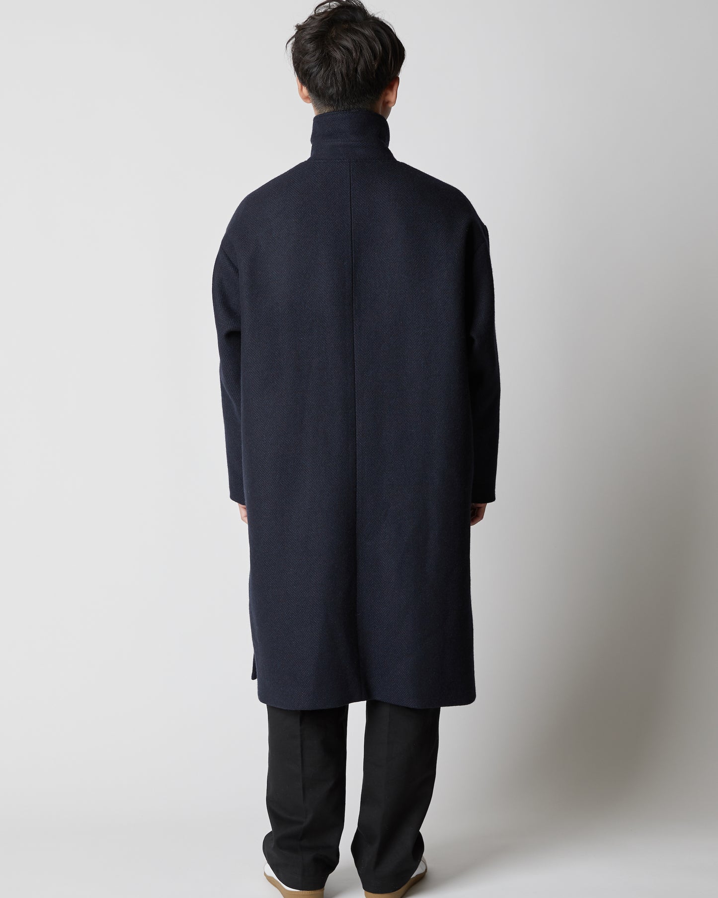 calm Soutien collar Coat(ステンカラーコート)