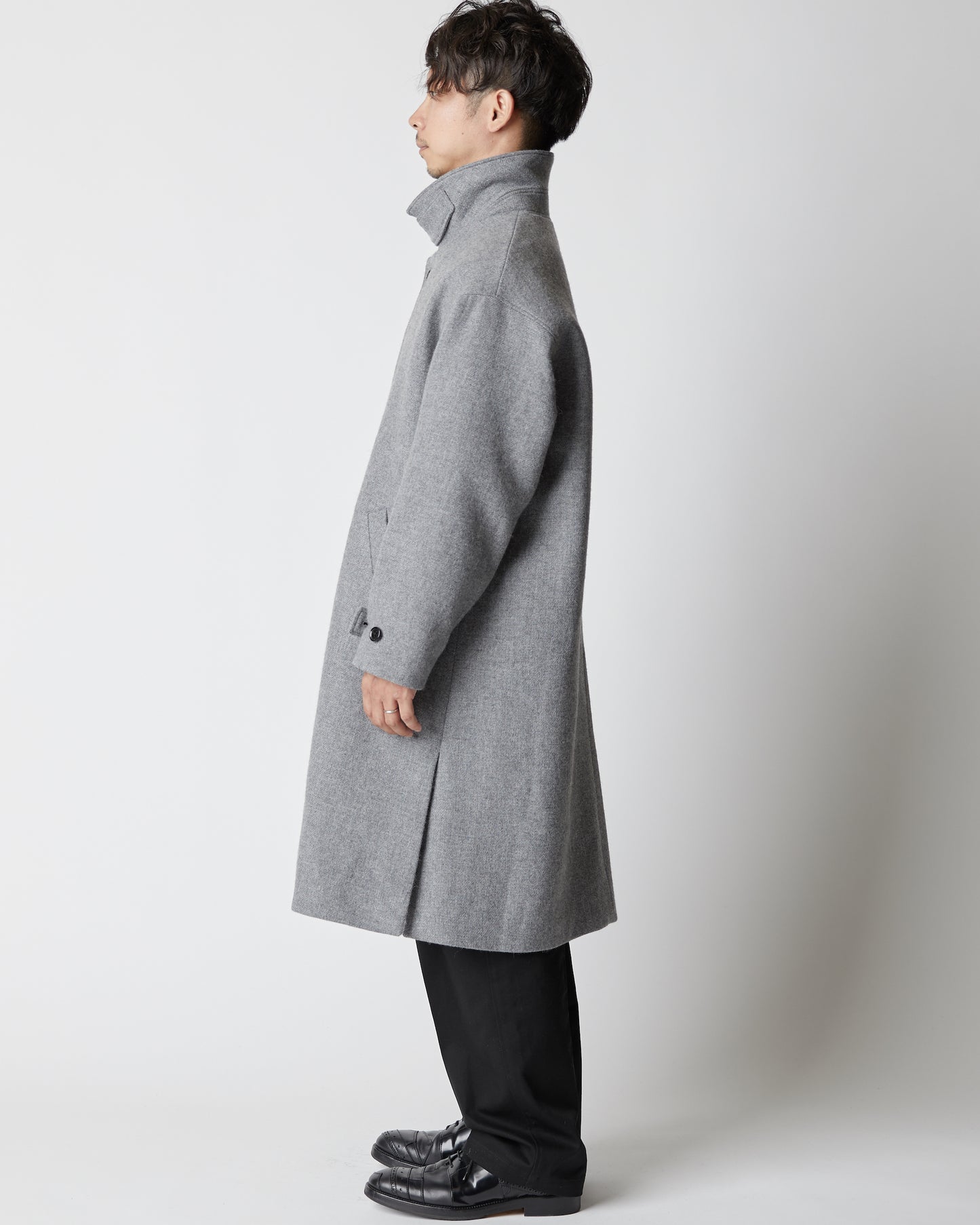 calm Soutien collar Coat(ステンカラーコート)