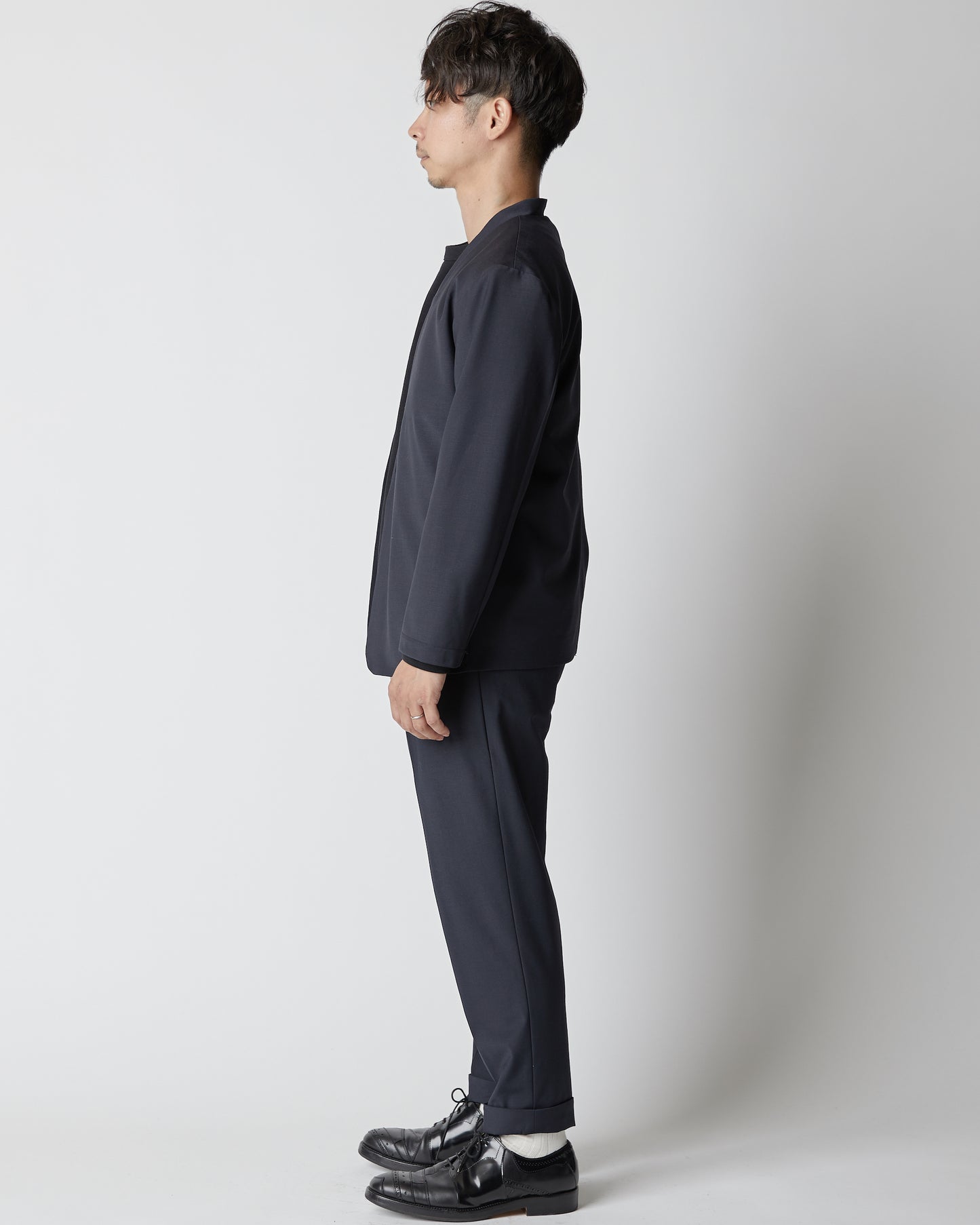calm No collar Jacket(ノーカラージャケット)