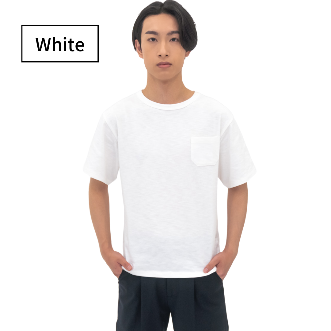 ジャストフィットのcalm Tshirt – calm160ー160cm前後男性のための