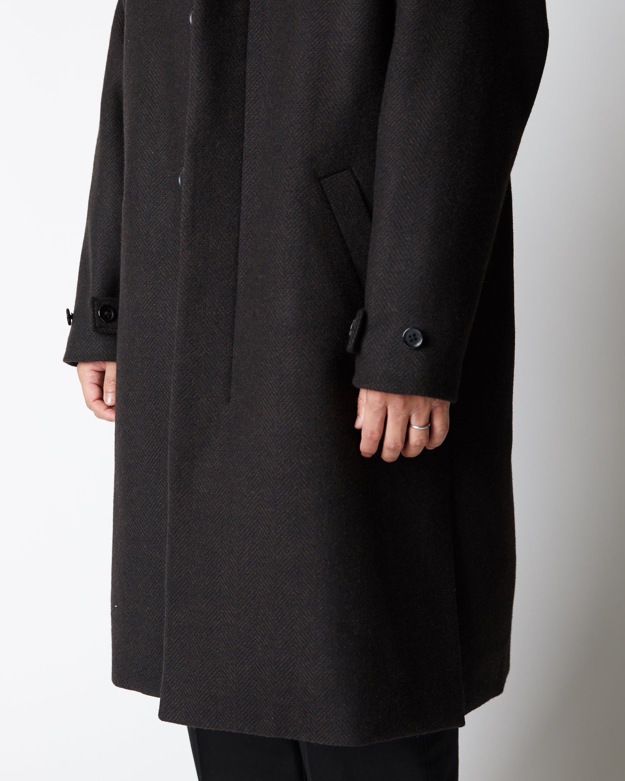 calm Soutien collar Coat（ステンカラーコート） – calm160ー160cm 