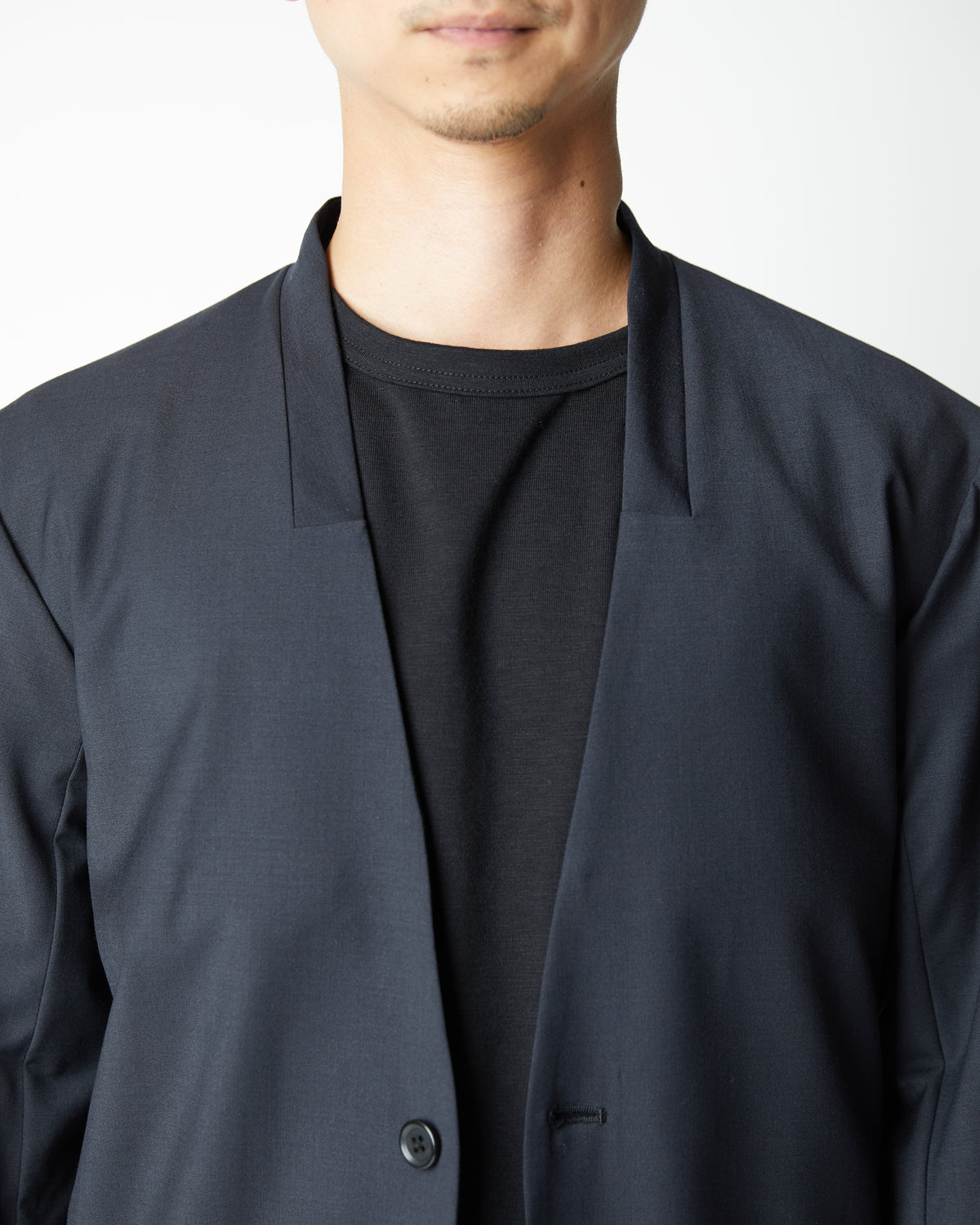 calm No collar Jacket（ノーカラージャケット） – calm160ー160cm前後男性のためのアパレルブランド